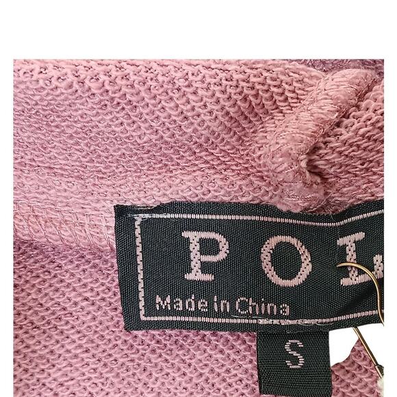 New with tags Pol POL Women’s Hoodie Jacket Open Front Oversized Boho SZ S - Picture 12 of 14